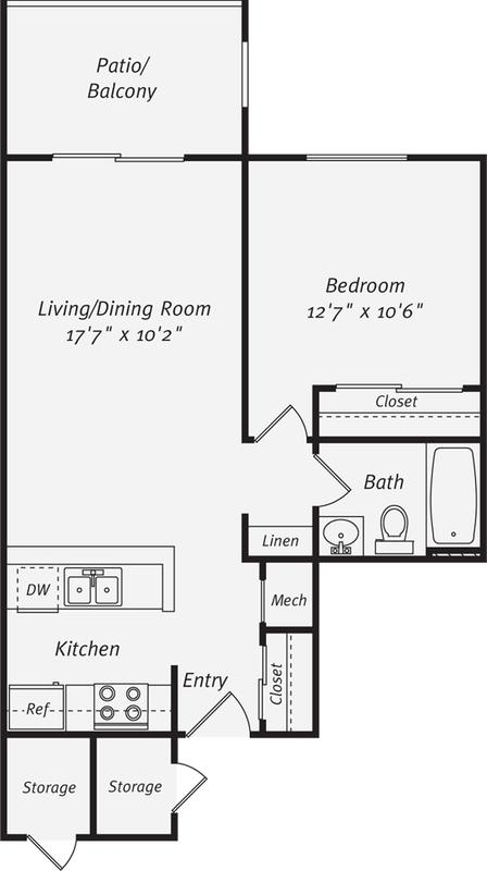 1 bedroom Apartment in Quiet Building - Dublin. Pet OK!