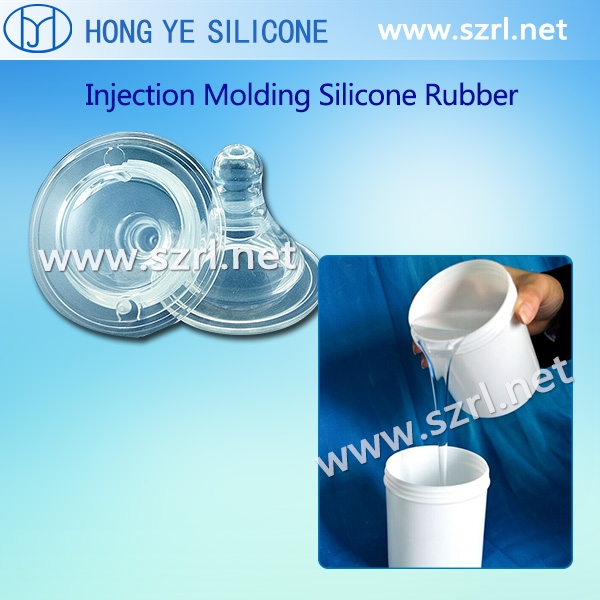 Transparent silicone rubber