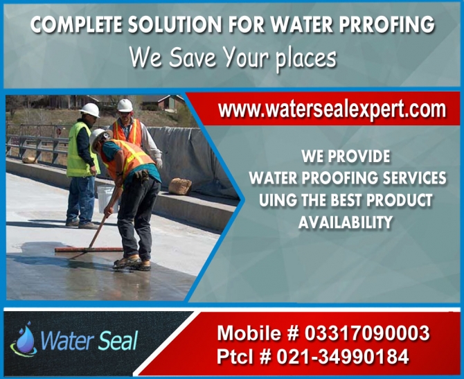 Waterproofing Services in Karachi Pakistan