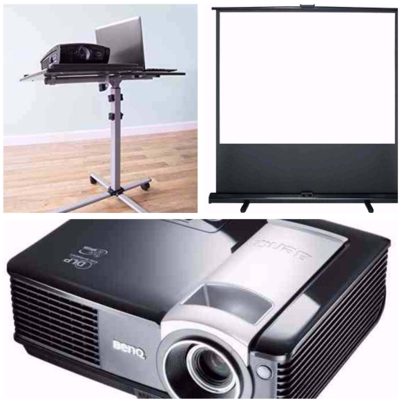 Projector and screen hire at cheap rates