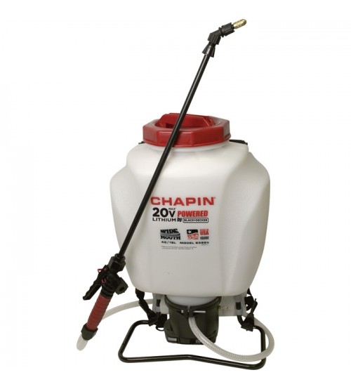 Chapin Li-Ion Battery Powered Backpack Sprayer - 4-Gallon Capacity, 35 PSI