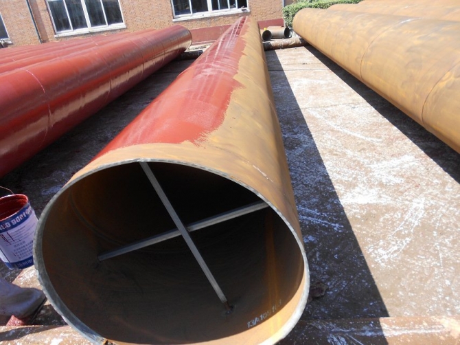 SSAW steel pipe made by Threeway Steel Co., Ltd