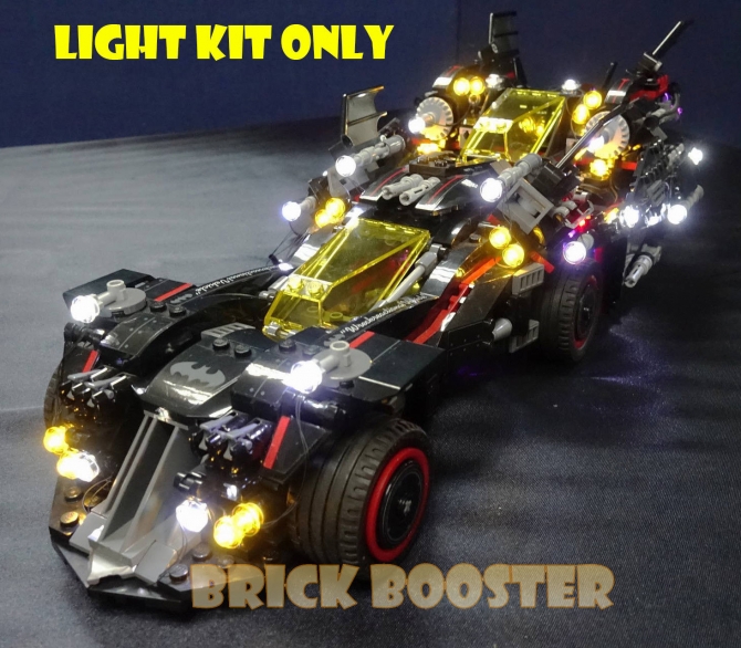 USB Powered LED LightnKit for 70917 Lego The Ultimate Batmobile