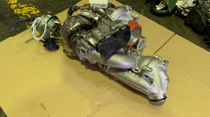 Mercedes Benz W213 E300d M654 920 2018 Engine Turbocharger A6540900480 