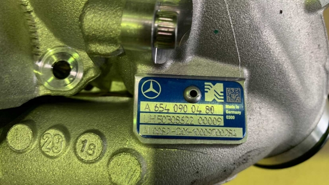 Mercedes Benz W213 E300d M654 920 2018 Engine Turbocharger A6540900480 