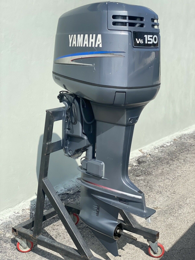 2003 150 HP Yamaha Outboard Motor contact: boatsgonewild@usa.com