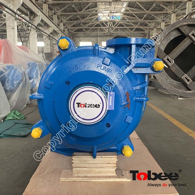 Tobee® 8x6E AHR Cast Iron Slurry Pump for Steel Mill Ash and Slag Handling