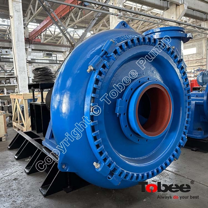 Tobee® TG18x16TU Sand Dredging Pump abrasion gravel centrifugal pump high pressure dredge pump