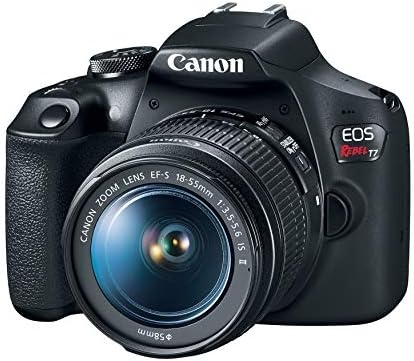 Canon EOS Rebel T7 DSLR Camera with 18-55mm Lens | Built-in Wi-Fi | 24.1 MP CMOS Sensor | DIGIC 4 Image Processor and Full HD Videos