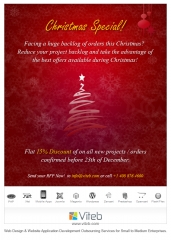 Christmas Web Design Offer, Discount Web Development Deal
