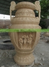 Beautiful stone flower pots for home dÃ©cor and landscape architecture in best price!