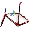 PINARELLO DOGMA 2 Road bike carbon fiber integrated frame+fork+seatpost+headset+clamp(Red)