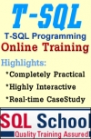 LIVE TRAINING ON SQL Server 2012 T-SQL