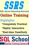 Best Training on Microsoft Business Intelligence - SSRS @ SQL School