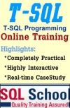 PRACTICAL SQL Server ONLINE TRAINING