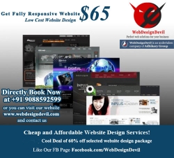 Get Fully Responsive Website at Only $65