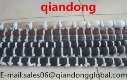 Double drawn horse tail hair