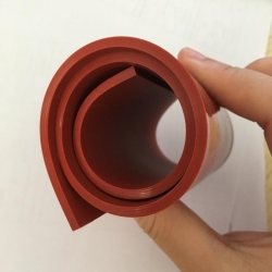 Adhesive Backed Heat Resistant High Temperature Silicone Rubber Sheet
