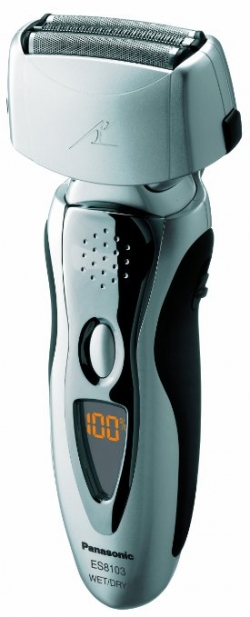 Panasonic ES8103S Arc3 Men’s Electric Shaver WetDry with Nanotech Blades, 3-Blade Cordless with Flexible Pivoting 