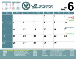 June, 2017 Official SAT  ACT Test Schedule by Y2 Academy