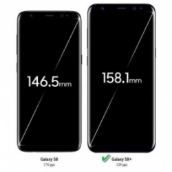 Samsung Galaxy S8 plus SM-G955 6GB RAM 128Gb Midnight Black