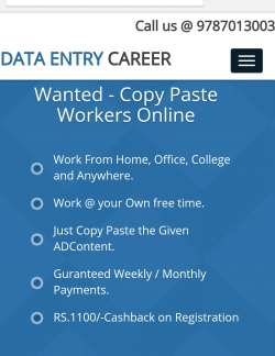 Online Jobs in India - without any investment