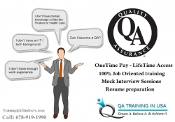Quality Assurance Online Training from QA Training in USA