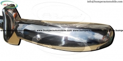 Volvo PV 544 Euro year 1958-1965 bumpers stainless steel