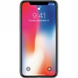 Apple - iPhone X 256GB - Space Gray ATT