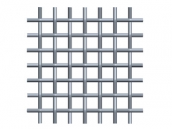 Crimped Mesh Sides Style: Cut Edge, Edge Folded 180°, Edge Reinforced with PUR-foil.