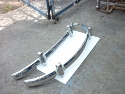 VW Beetle EU stainless steel bumpers 56-66