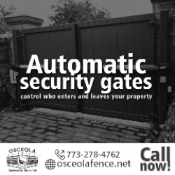 We provide you security solutions |  Osceola Fence Company