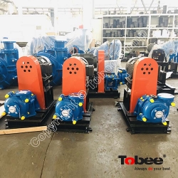 Tobee® 1.51B-AH Slurry Pump handle waste and concentrate from a flotation cell