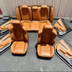 2021 Dodge Charger SRT Hellcat Redeye OEM leather front  Rear seat w door panel 