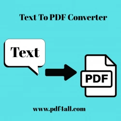 Text to PDF Converter