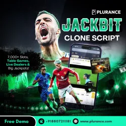 Jackbit Clone Script – 7,000 Slots, Table Games, Live Dealers  Big Jackpots!