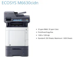 Kyocera Ecosys M6630cidn For Sale in Fort Worth and Dallas