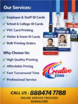 Student ID | Tags and Lanyards | Employee ID Cards | Contact Creative Zone | 443