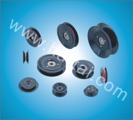 China Supplier Flanged Wire Guide Pulley(wire Roller)wire Pulleys