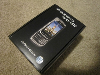 Unlocked Blackberry Torch 4G 9810